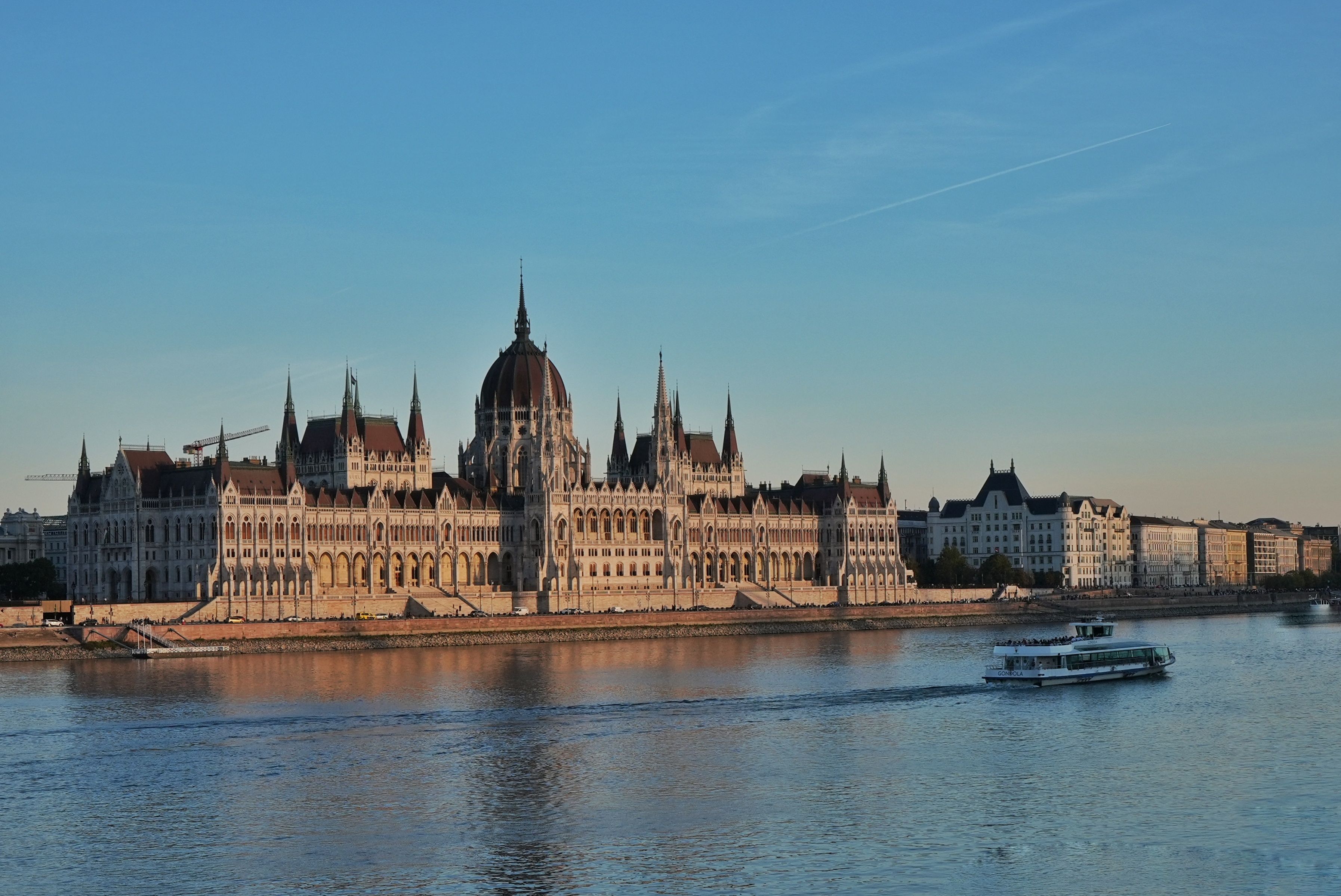 The Parliament Palace in Budapest